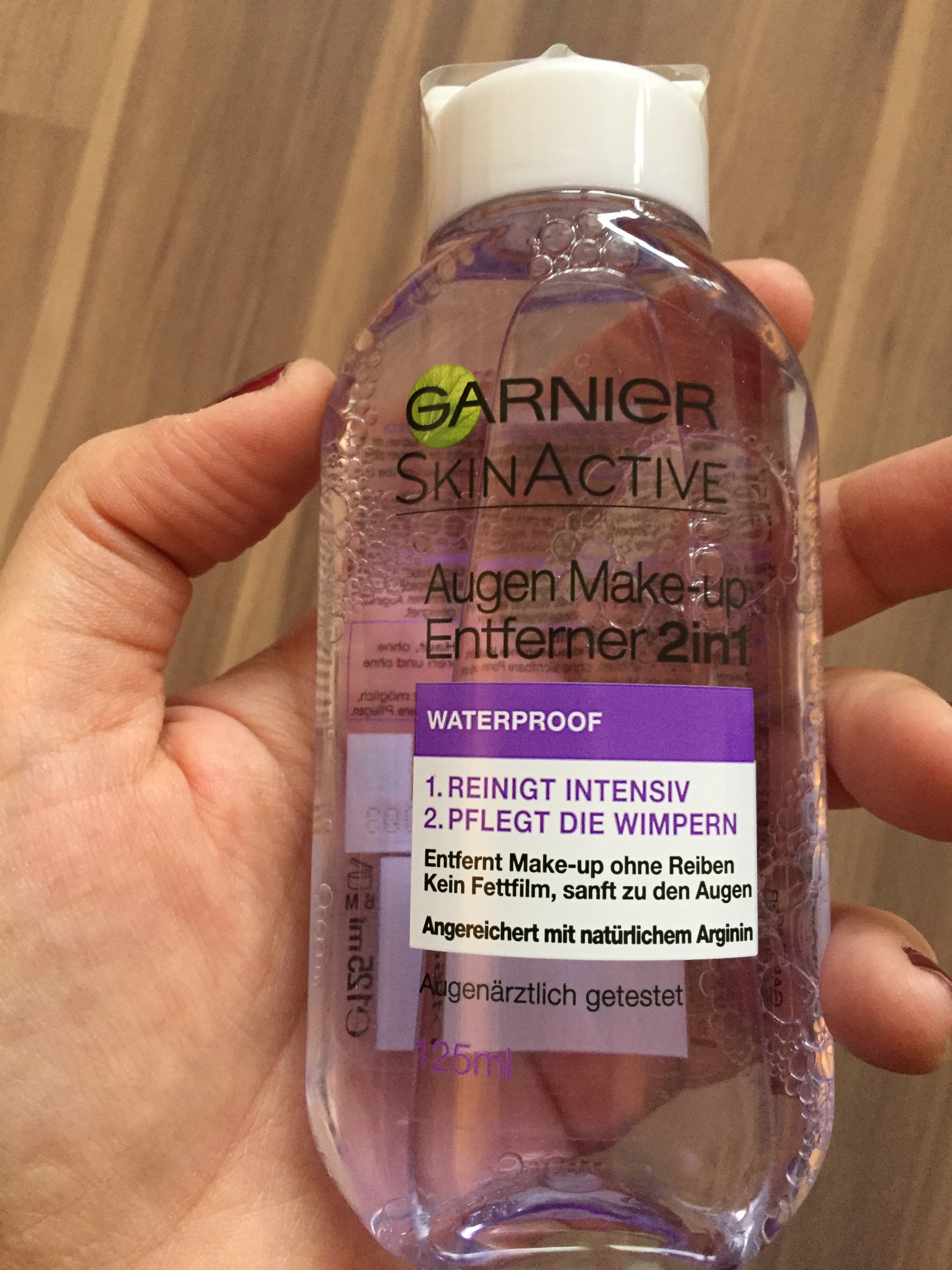 Entferner2in1 Active missappledome Make-up Garnier Produkttest: – Augen Skin